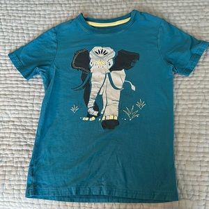 Tea Collection embroidered elephant T-shirt